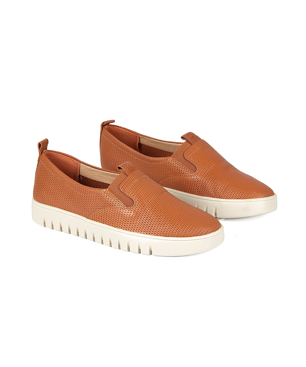 Tênis Feminino Bottero Couro CARAMELO
