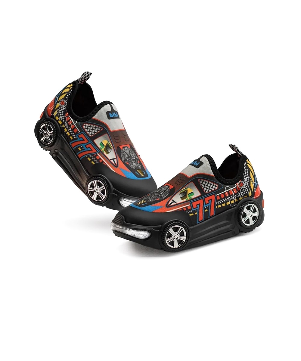 Tênis Infantil com LED Bibi Turbo PRETO