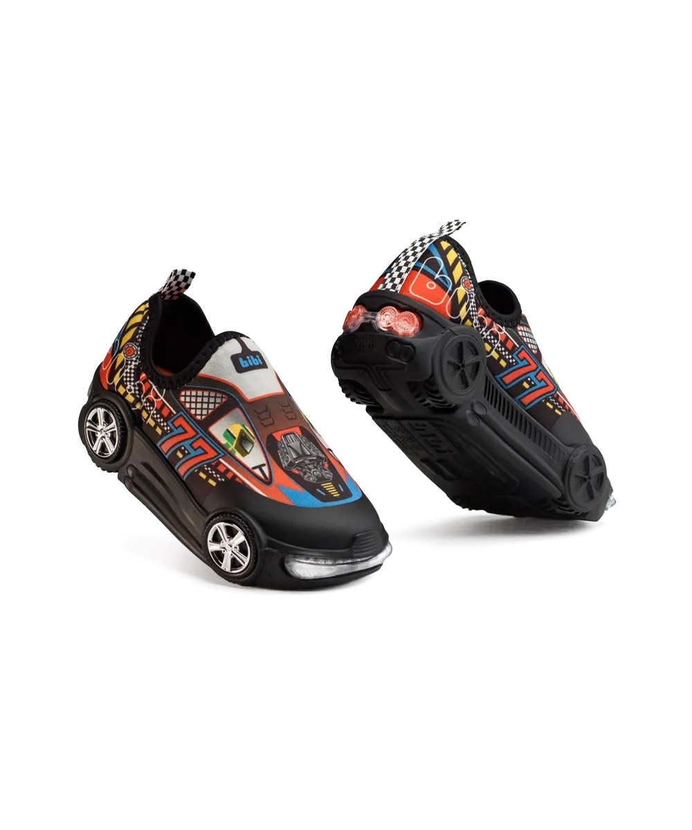 Tênis Infantil com LED Bibi Turbo PRETO