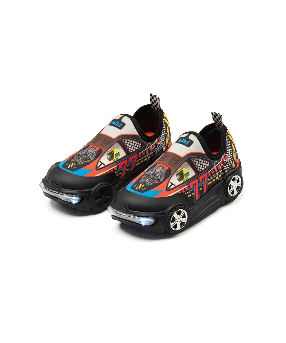 Tênis Infantil com LED Bibi Turbo PRETO