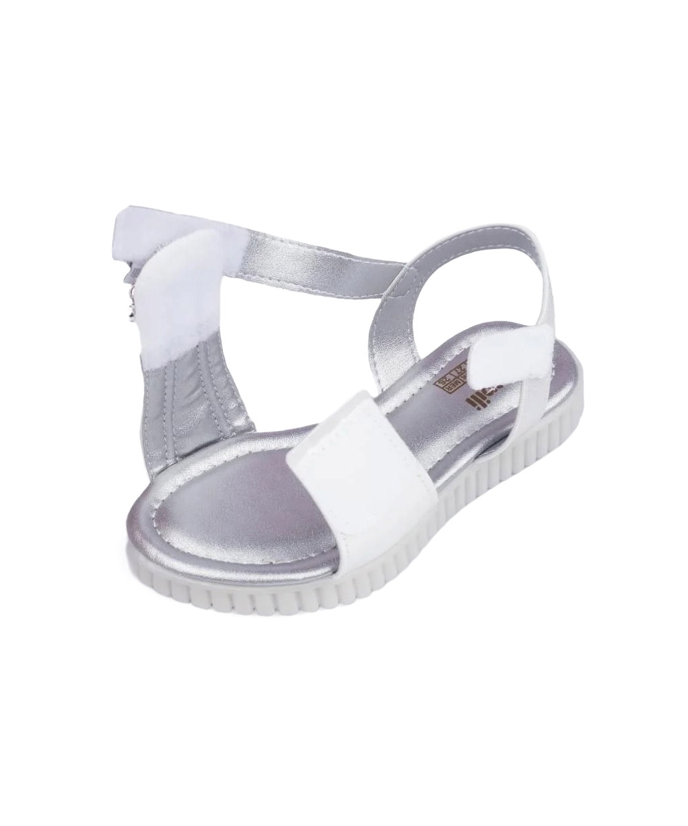 Sandália Infantil Pampili Candy Pets PRATA