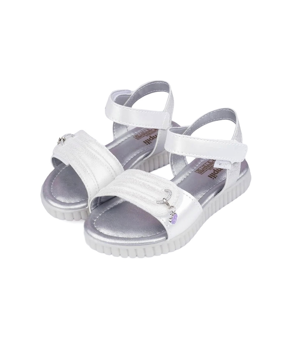 Sandália Infantil Pampili Candy Pets PRATA