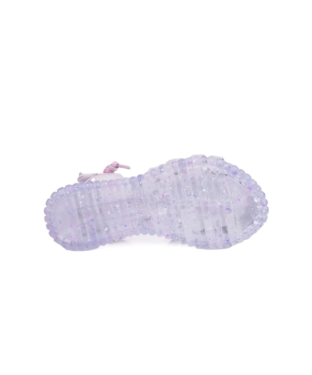 Sandália Infantil Pampili Cordão Miçangas MULTICOLOR