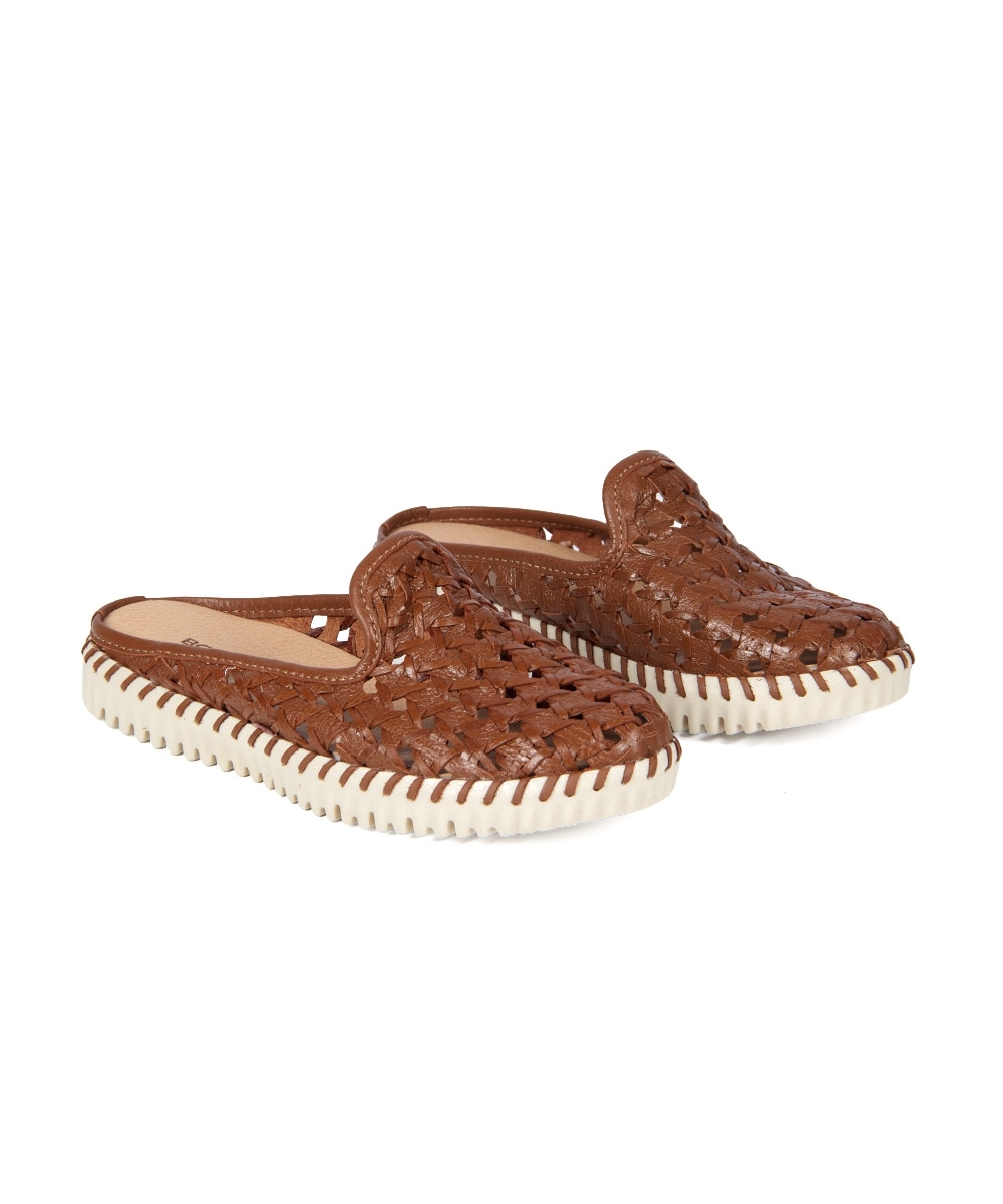 Mule Feminino Bottero Couro MARROM