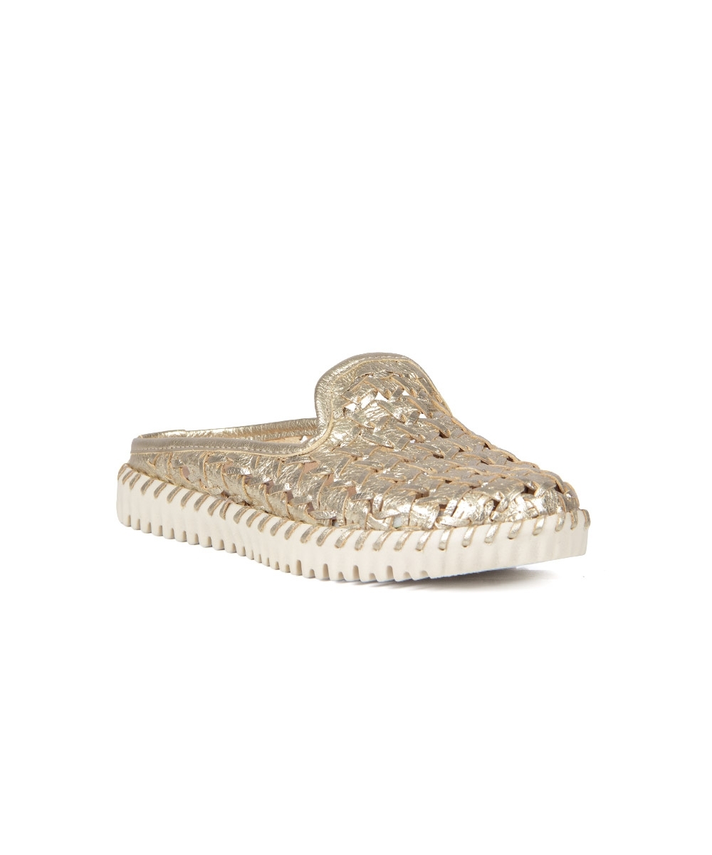 Mule Feminino Bottero Couro DOURADO