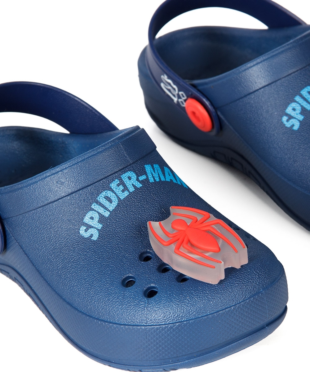 Sandália Infantil Grendene Spider-Man Led AZUL