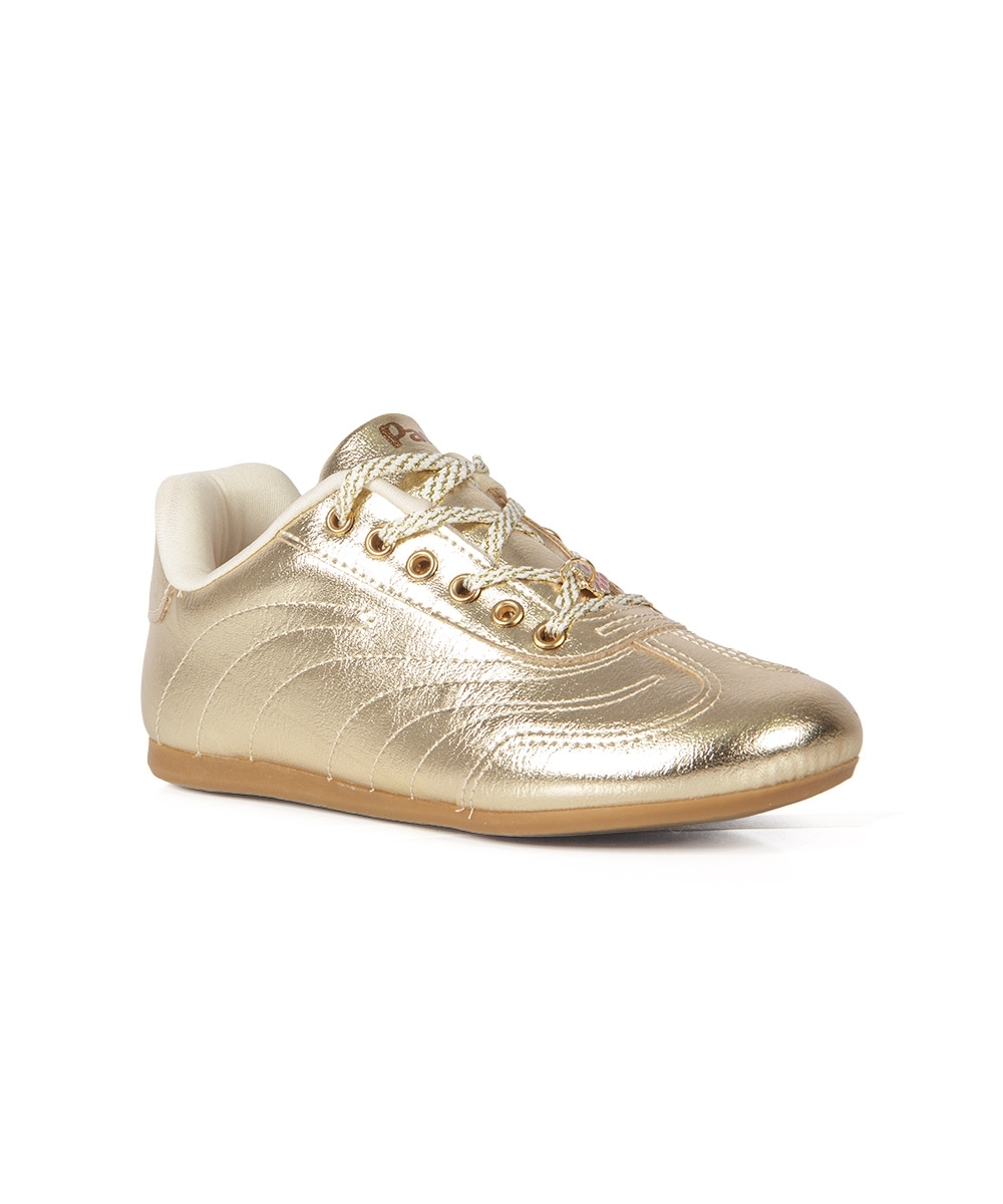 Tênis Infantil Pampili Flat DOURADO