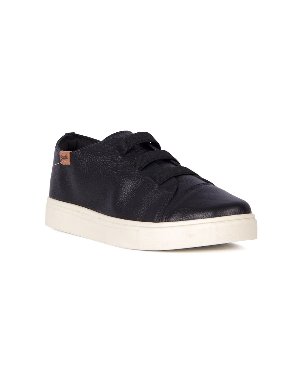 Tênis Feminino Pixolé Couro 1885-76 PRETO