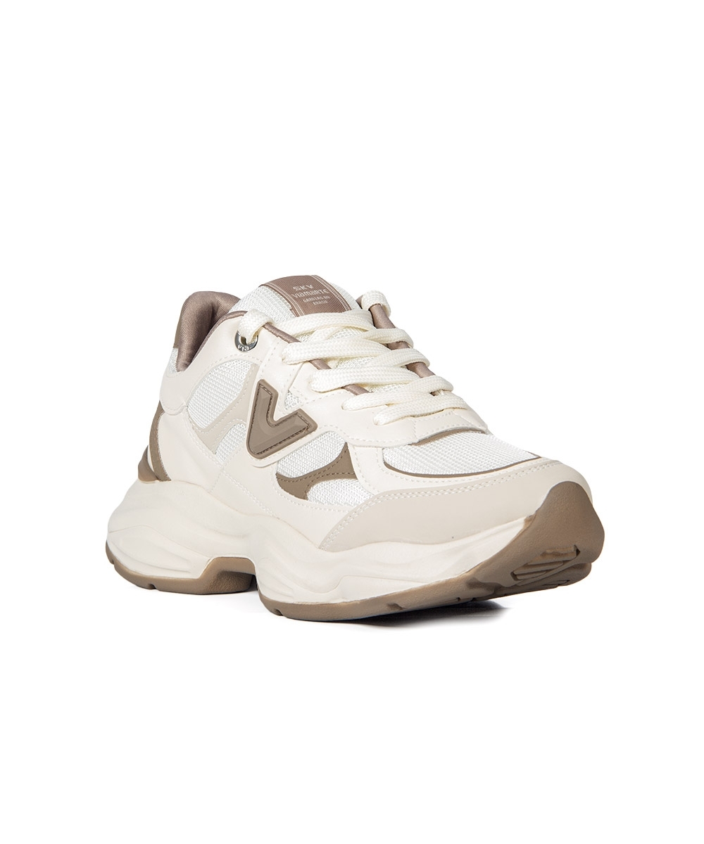 Tênis Feminino Via Marte Casual Chunky BEGE