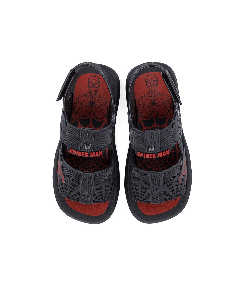 Sandália Infantil Grendene Homem Aranha Adventure PRETO