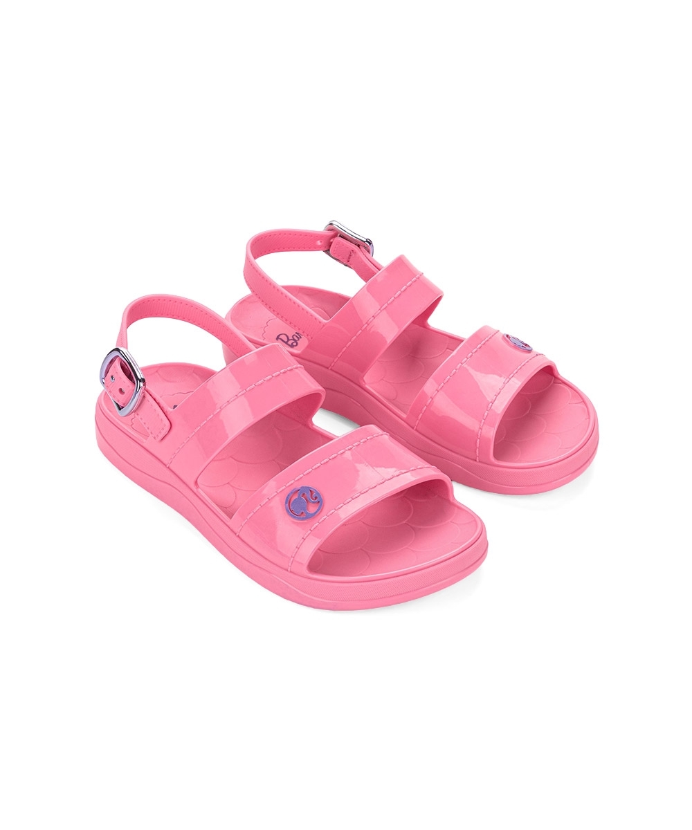 Sandália Infantil Grendene Barbie Fashion Trip ROSA
