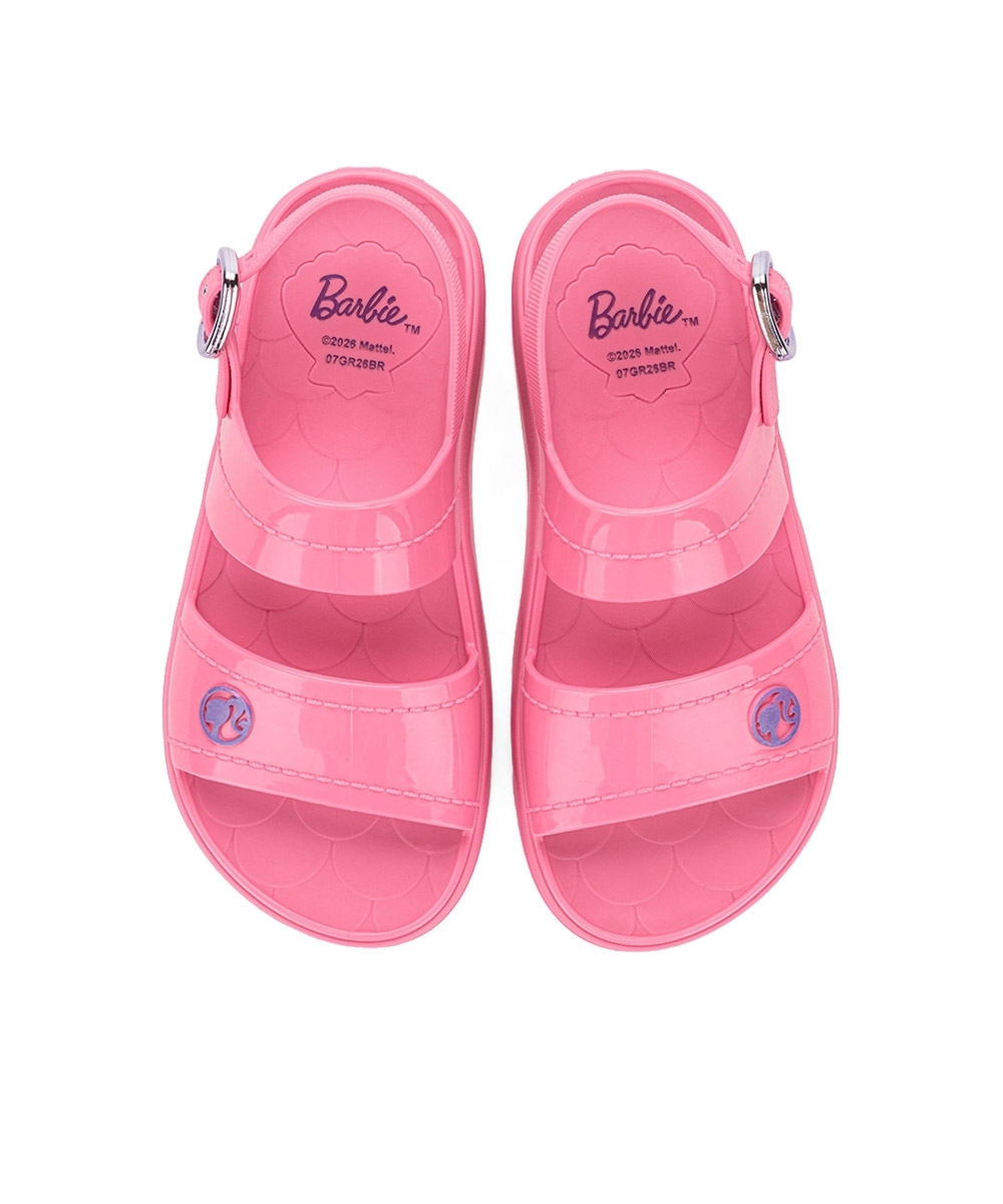 Sandália Infantil Grendene Barbie Fashion Trip ROSA
