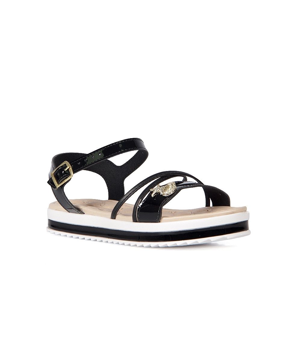 Sandália Infantil Molekinha Flatform PRETO