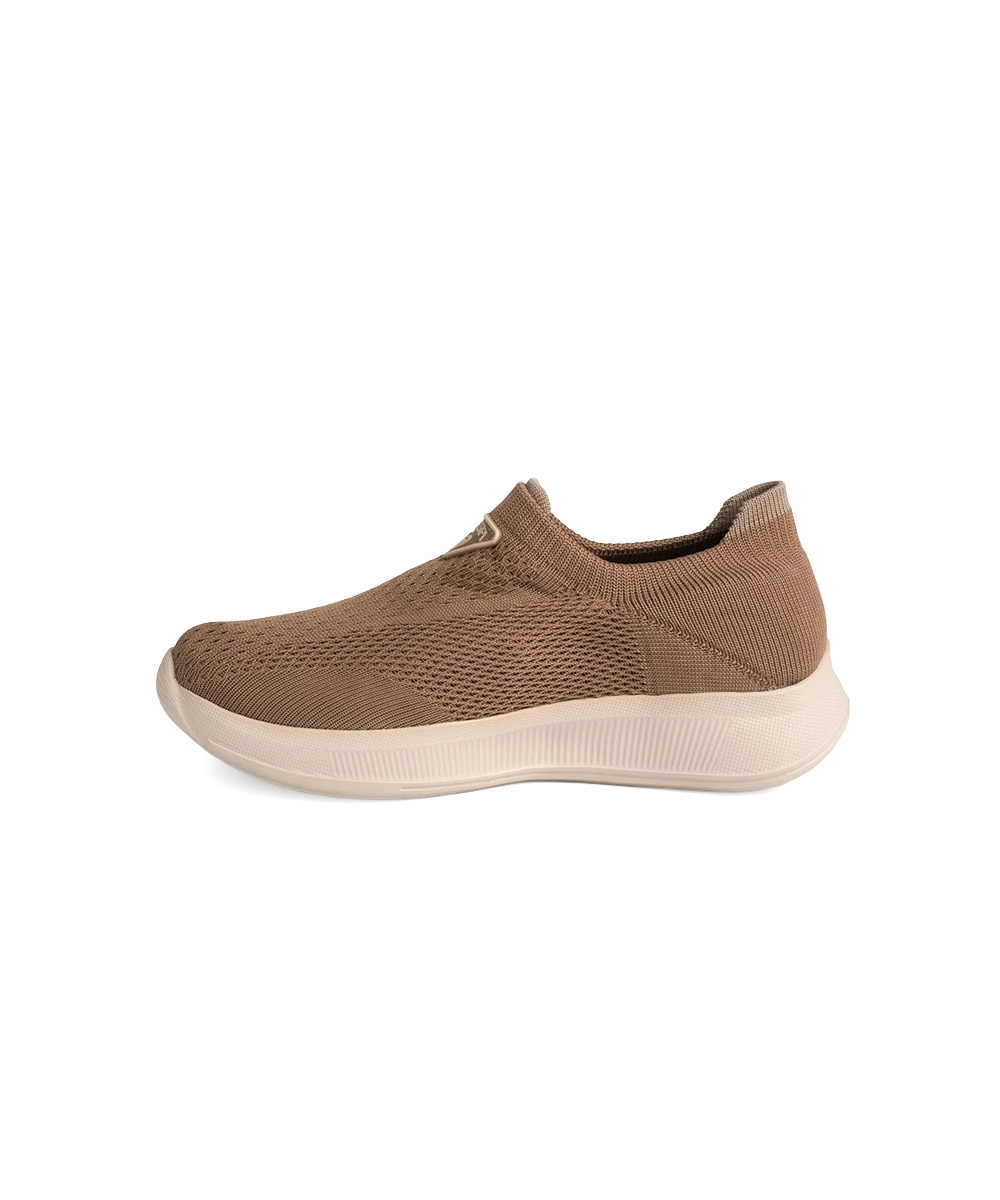 Tênis Feminino Mississipi Knit Slip On MARROM