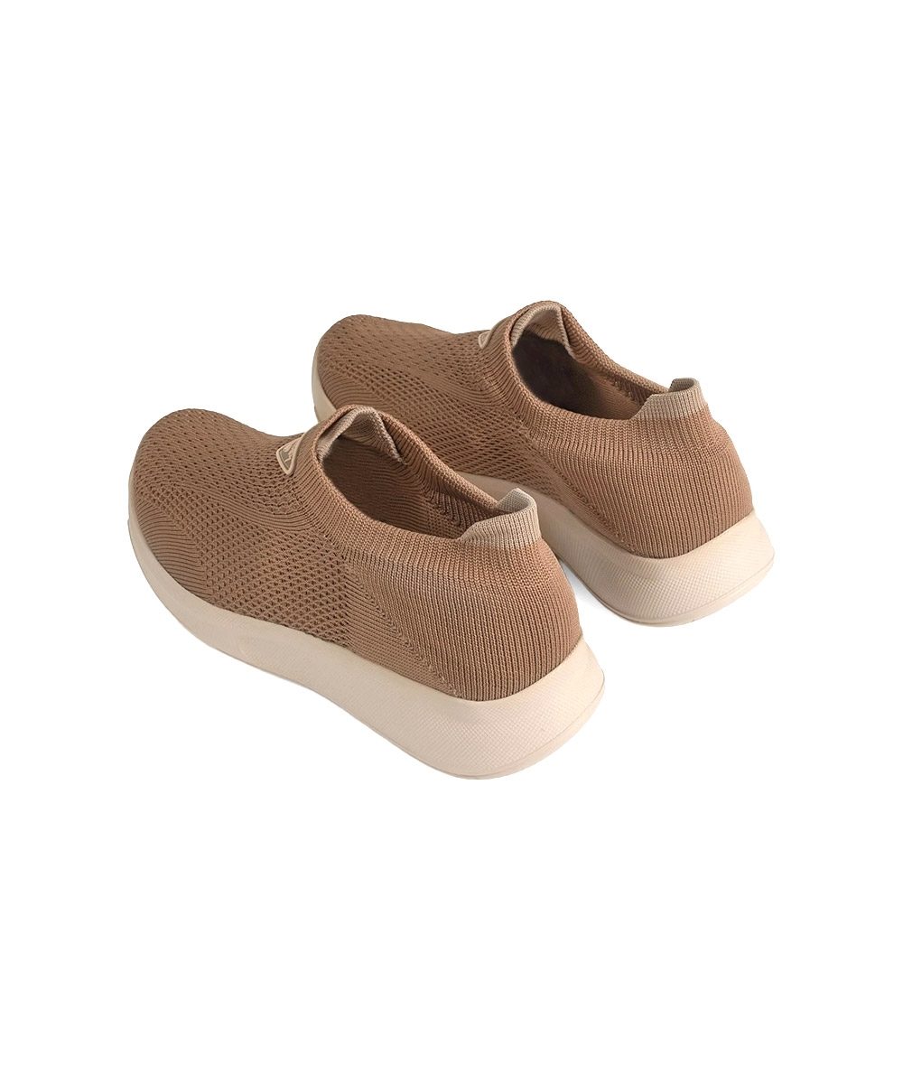 Tênis Feminino Mississipi Knit Slip On MARROM