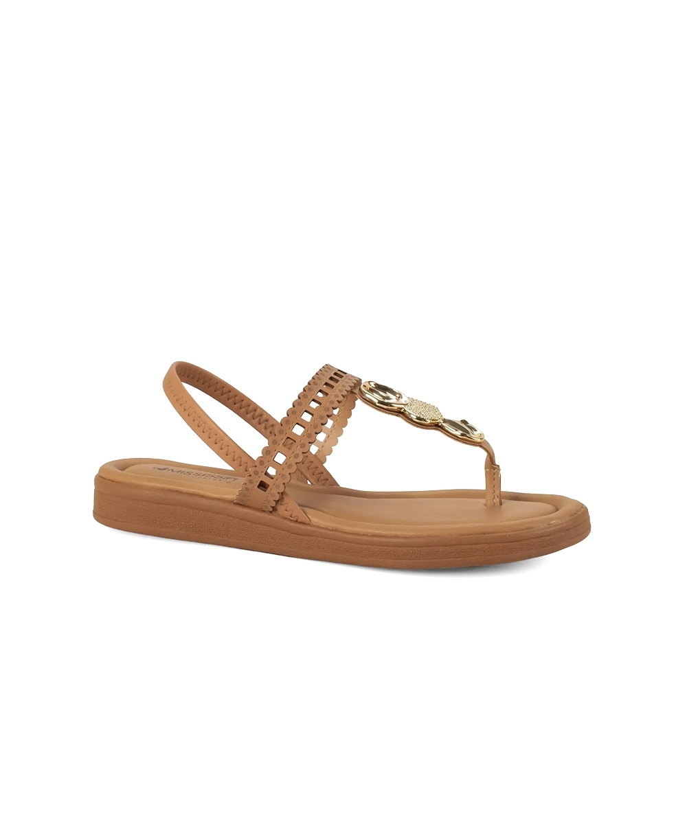 Sandália Feminina Mississipi Flatform MARROM