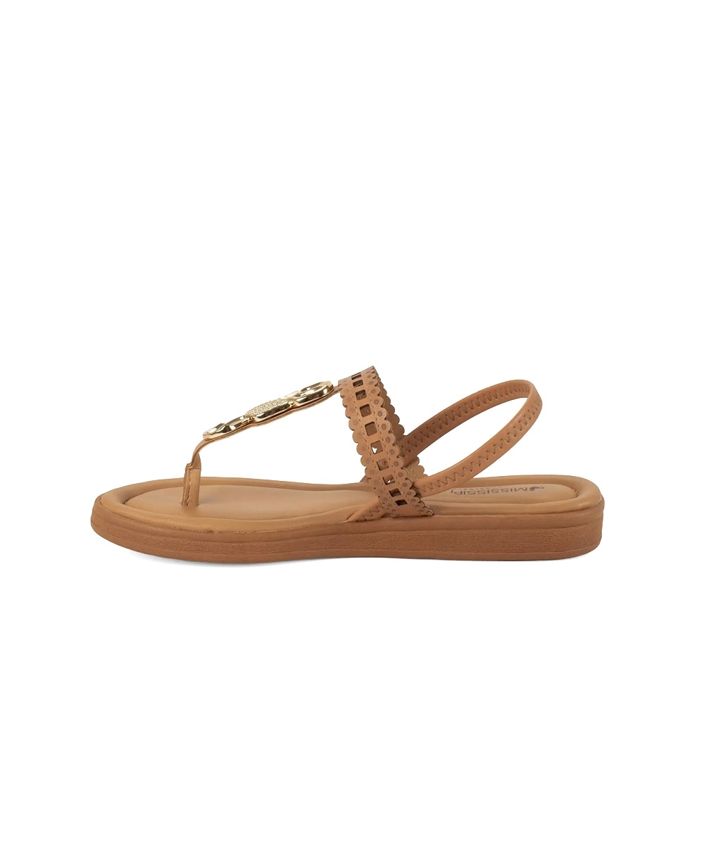 Sandália Feminina Mississipi Flatform MARROM