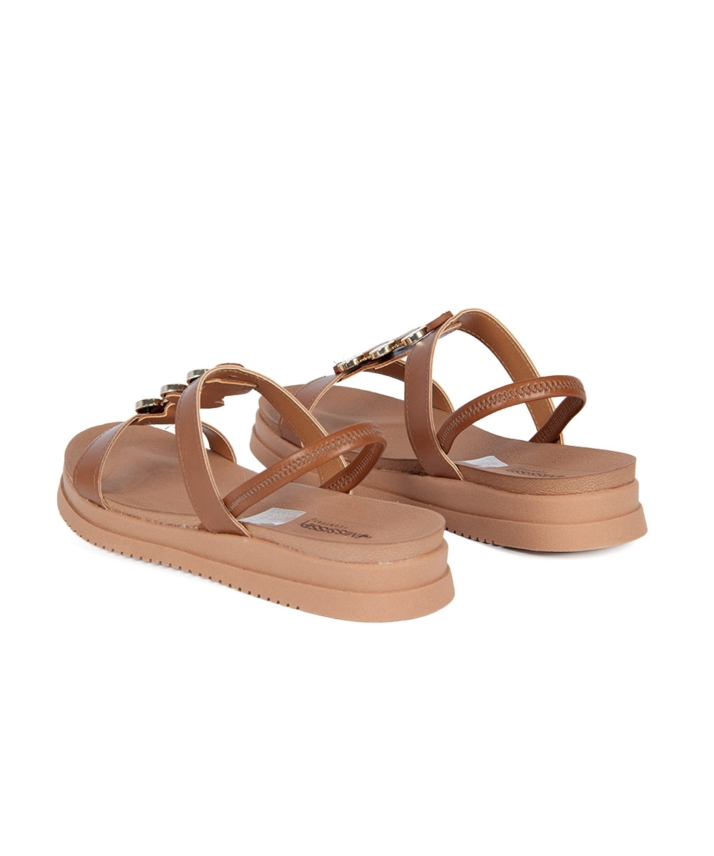 Sandália Mississipi Flatform J1932 MARROM