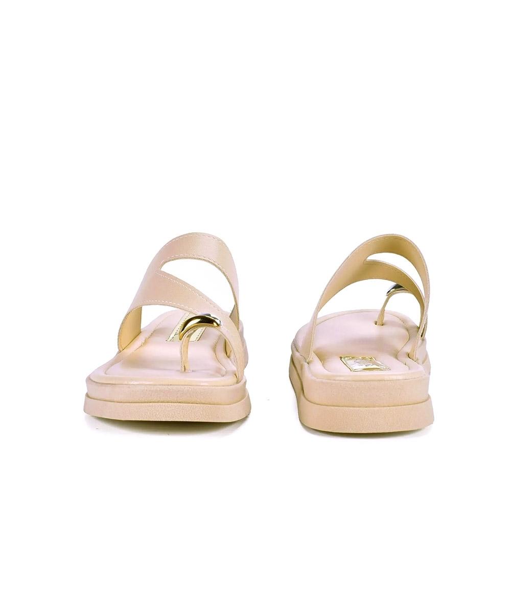 Tamanco Mississipi Flatform CREME