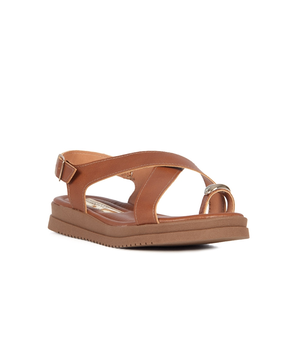 Sandália Mississipi Flatform MARROM