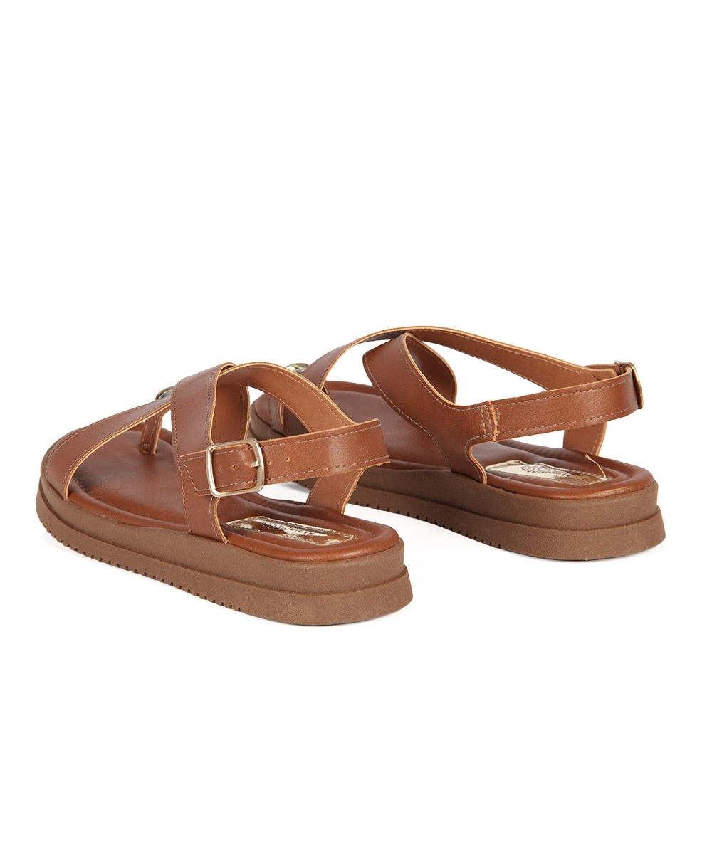Sandália Mississipi Flatform MARROM