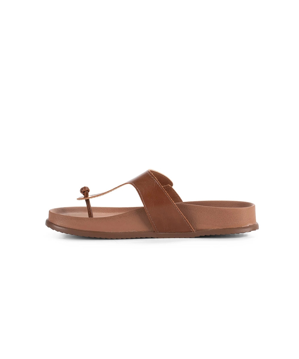 Tamanco Flatform Mississipi MARROM