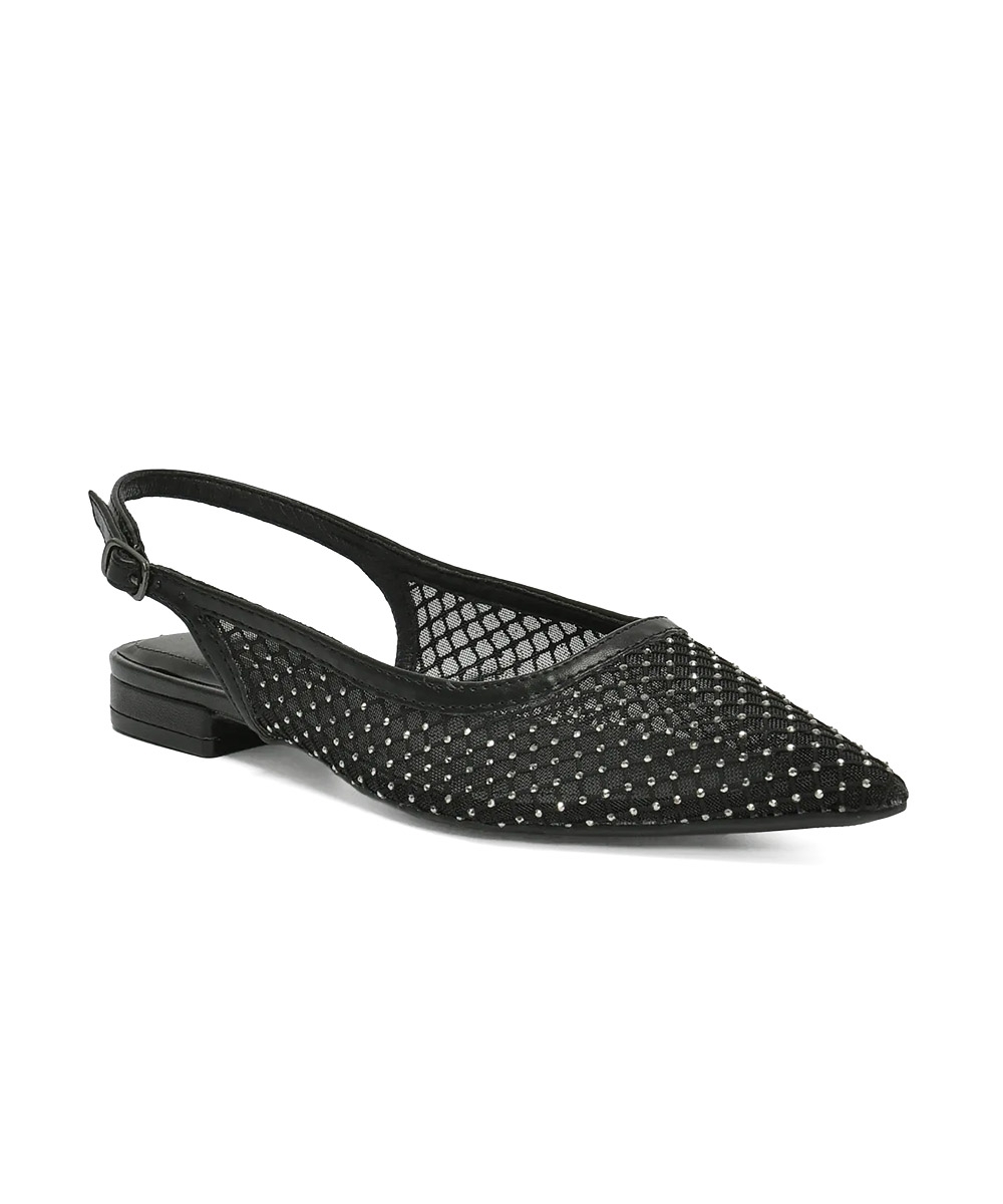 Sapatilha Slingback Via Marte Bico Fino PRETO