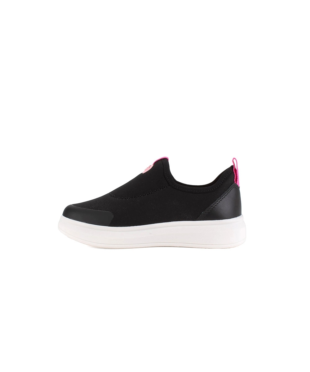 Tênis Infantil Pink Cats Slip On PRETO