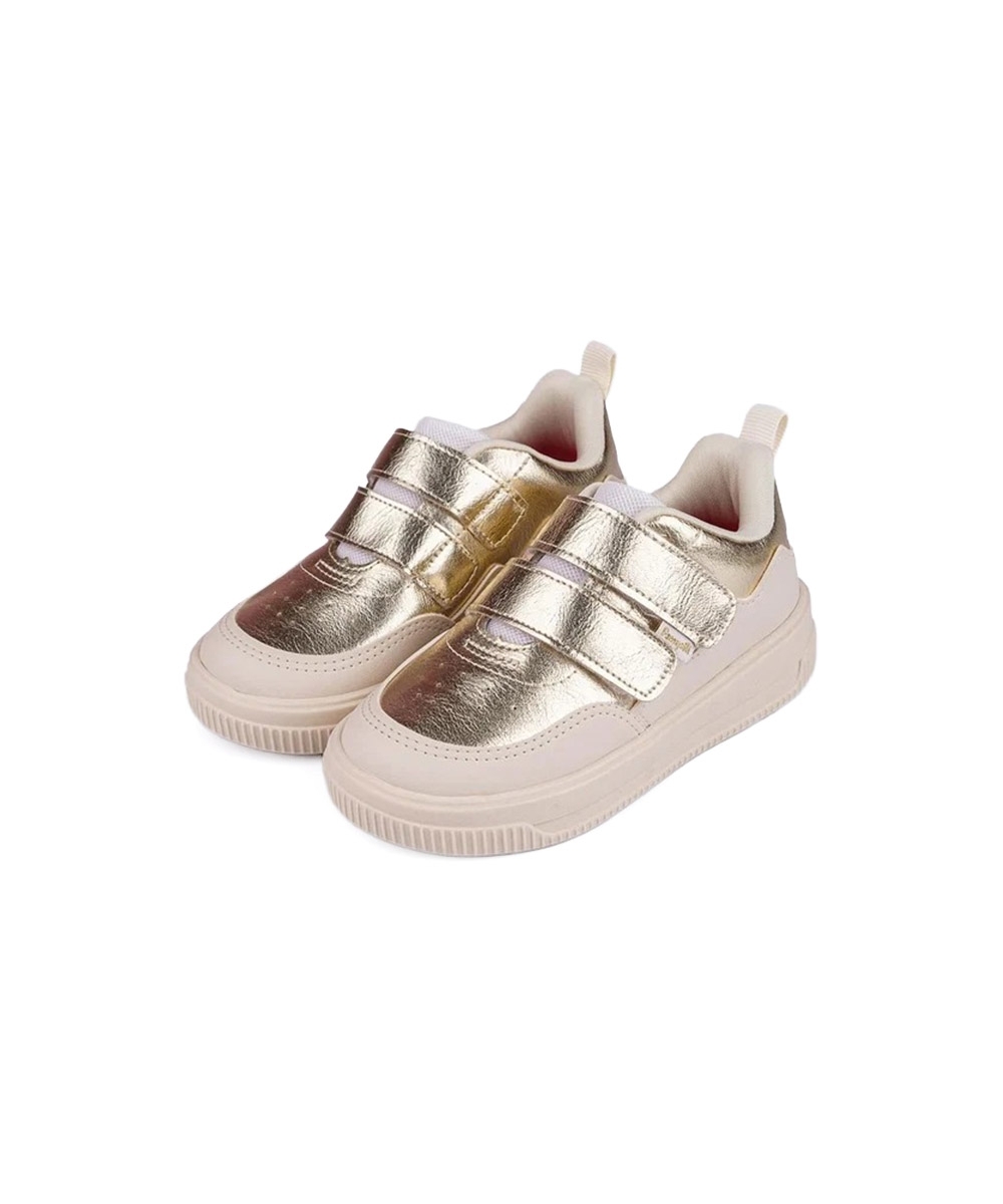 Tênis Infantil Pampili Up Recortes DOURADO