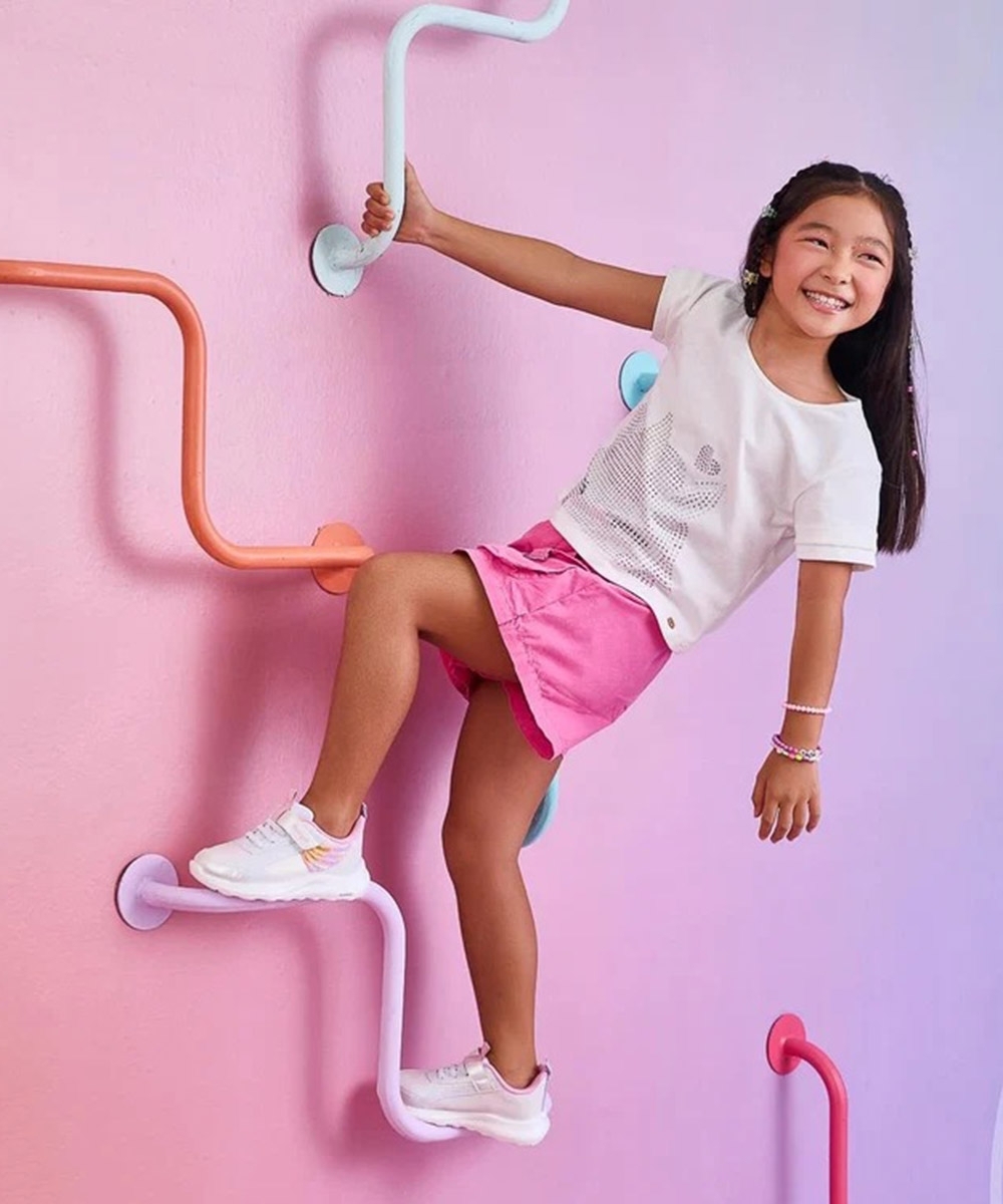 Tênis Infantil Pampili Bubble Asas 3D BRANCO