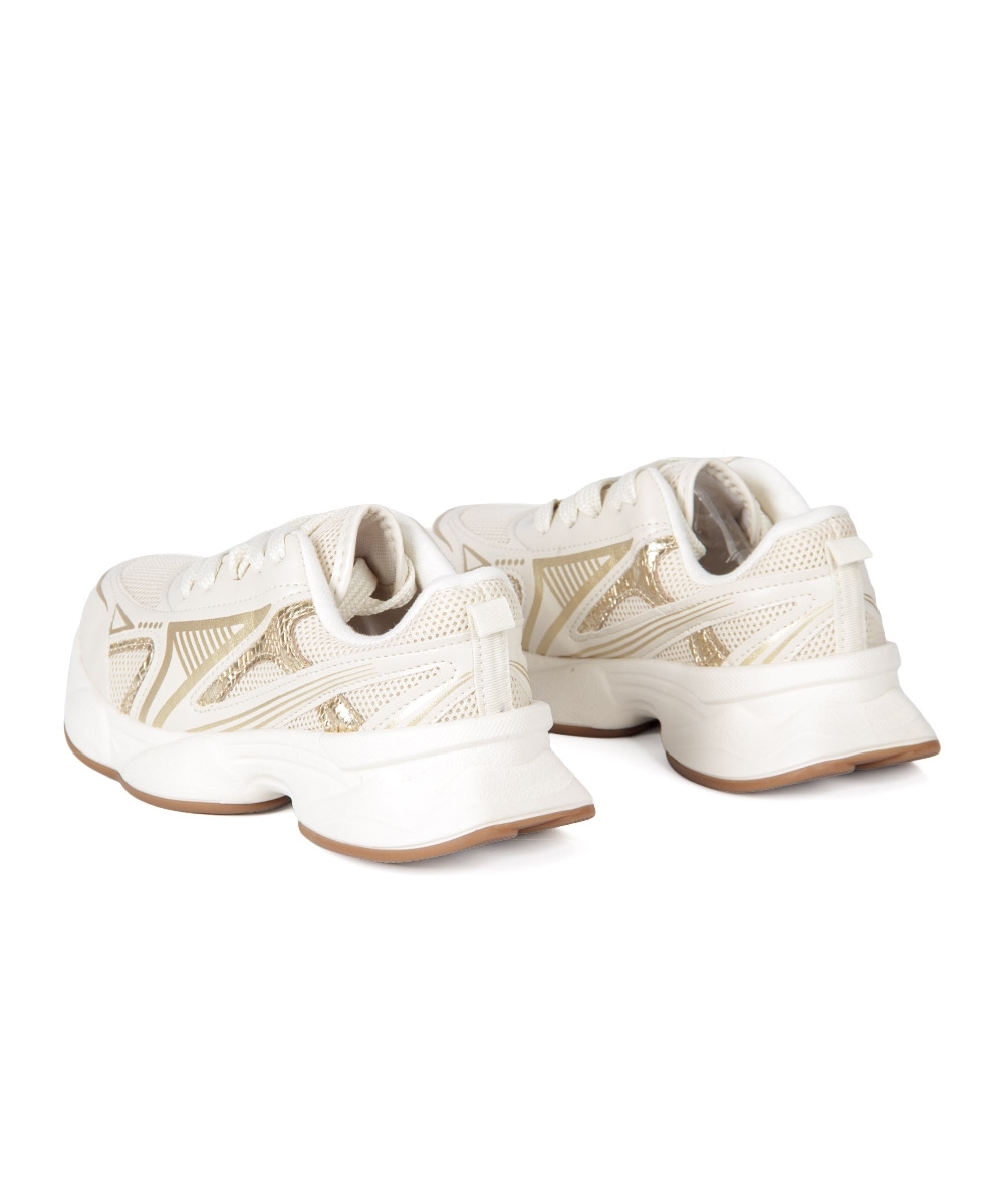 Tênis Infantil Molekinha Casual Chunky BRANCO