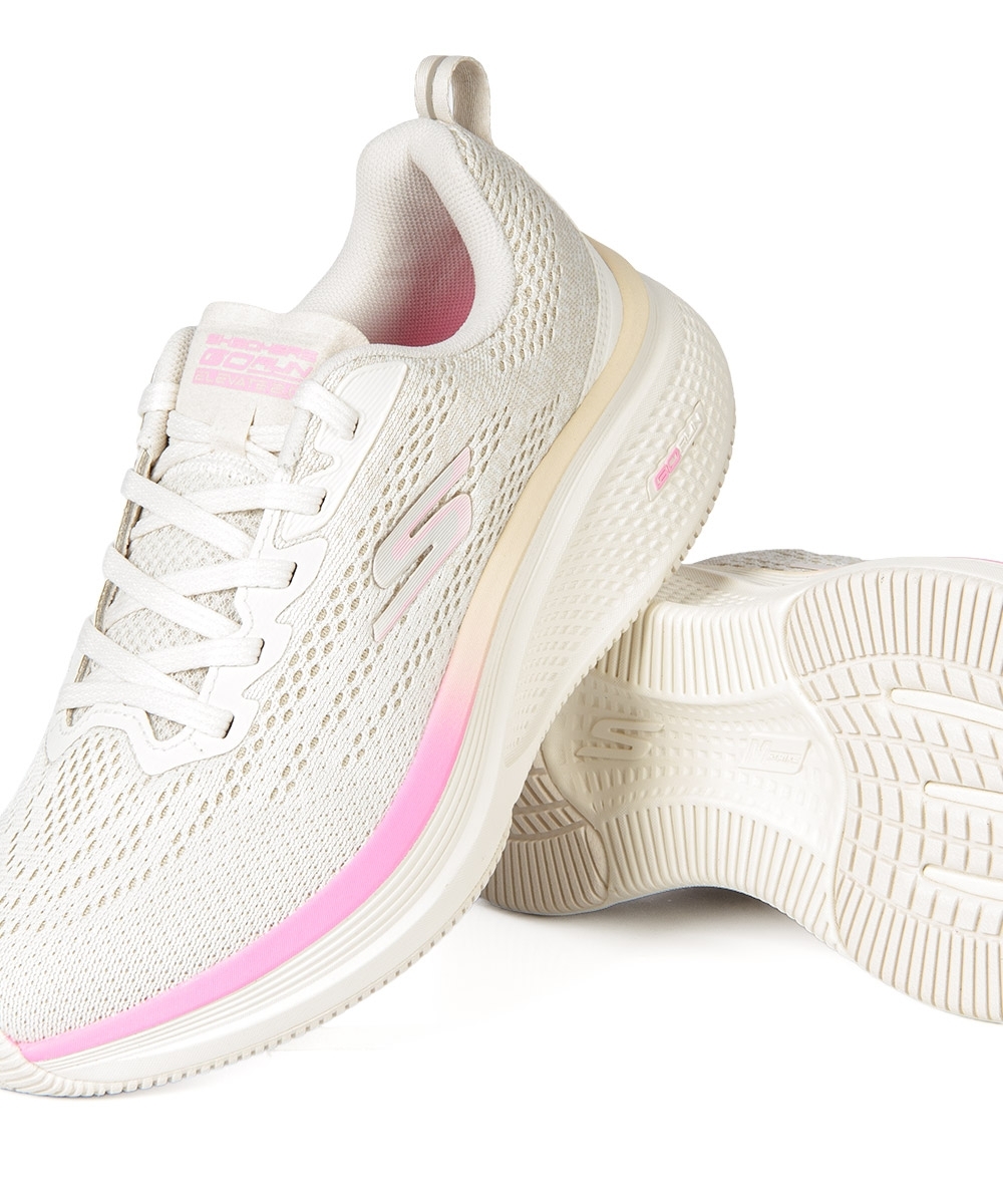 Tênis Feminino Skechers Go Run Elevate 2.0 OFF WHITE