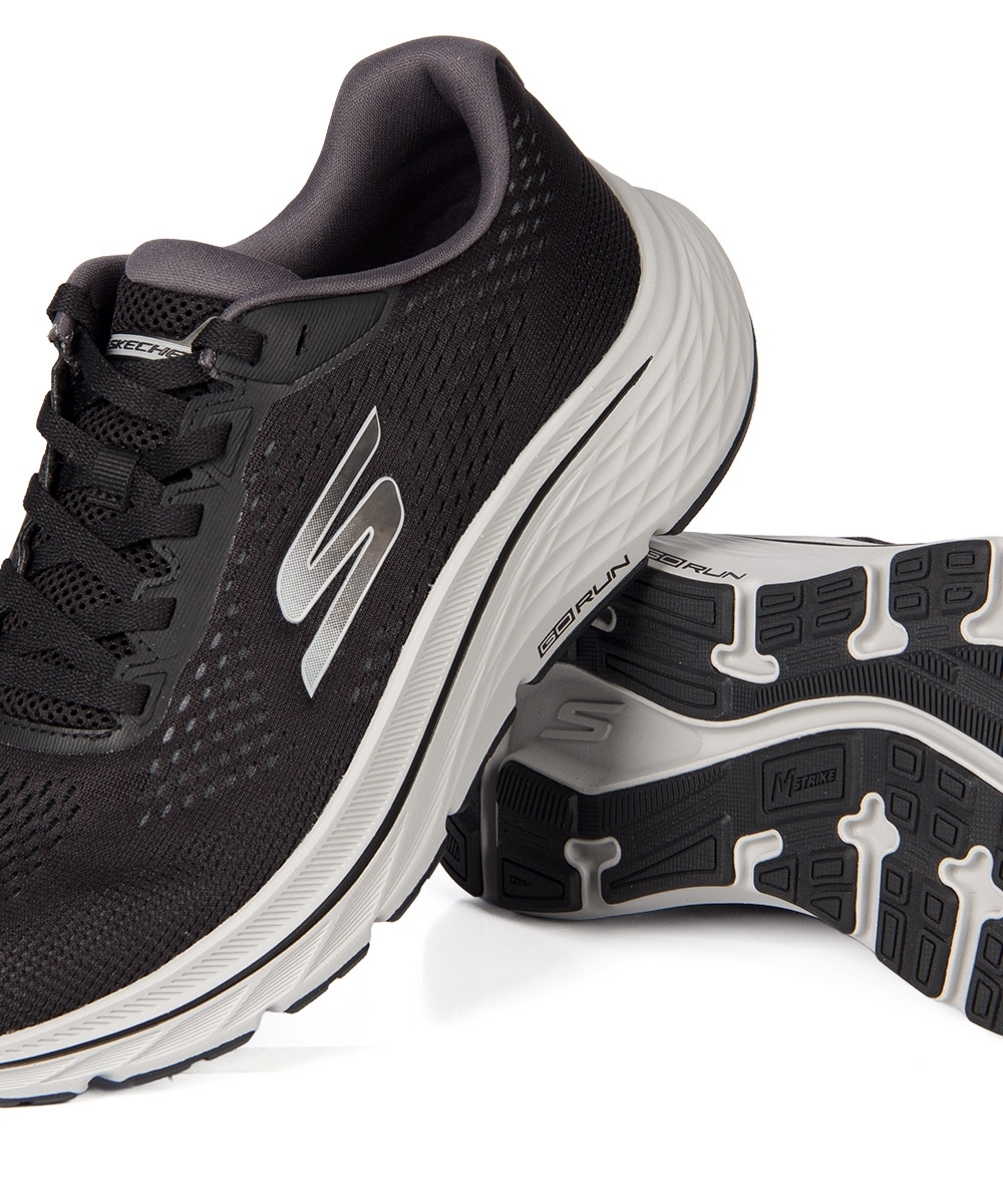 Tênis Masculino Skechers Go Run Consistent 3 PRETO/CINZA