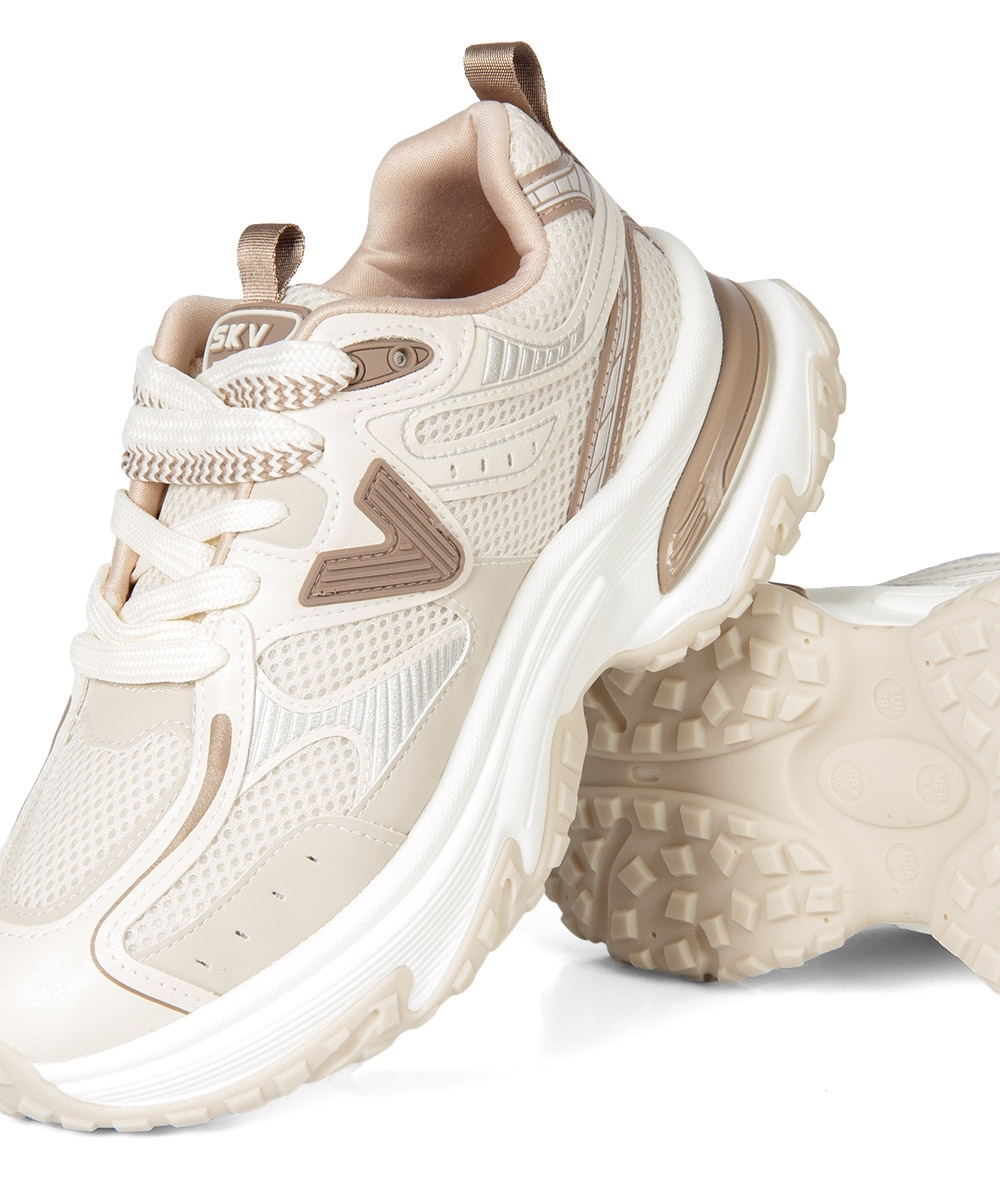 Tênis Feminino Via Marte Ugly Sneaker MARFIM