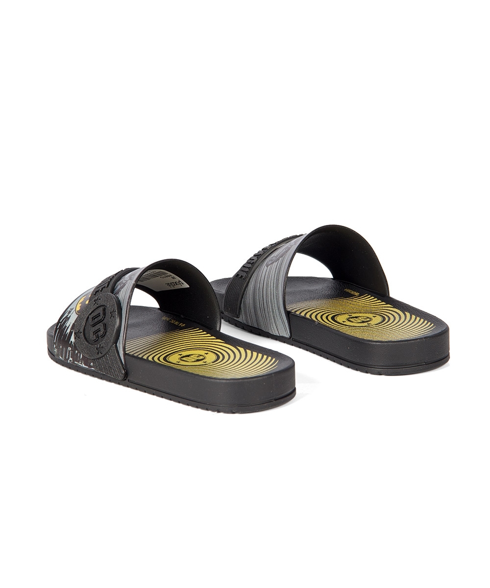 Chinelo Slide Infantil Grendene Batman PRETO