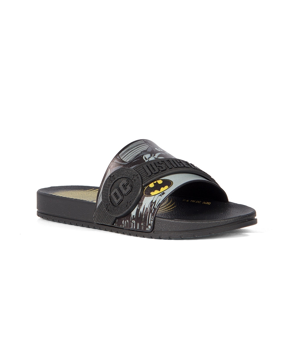 Chinelo Slide Infantil Grendene Batman PRETO