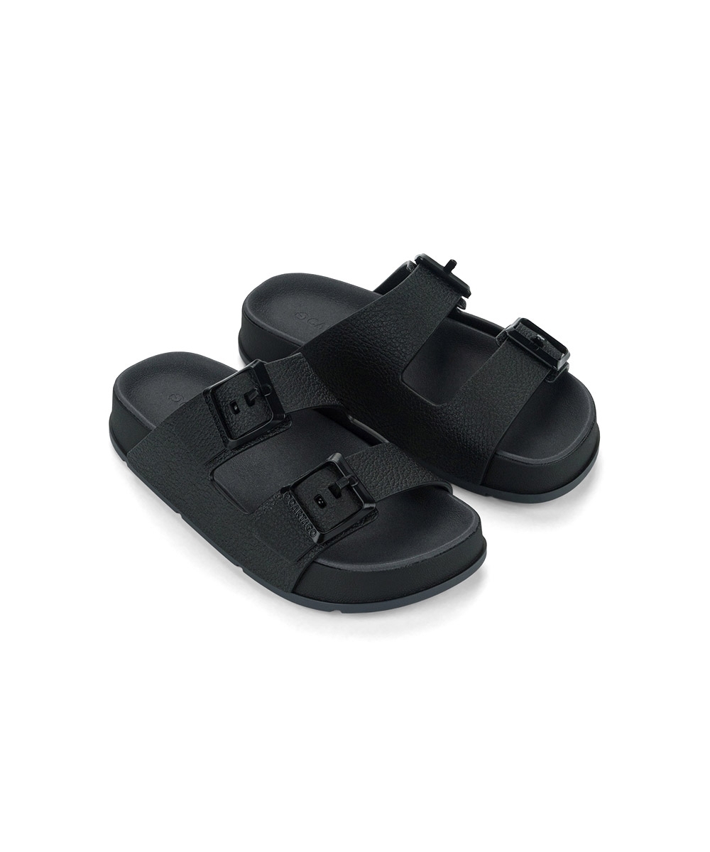 Chinelo Slide Infantil Cartago Milão Plus PRETO