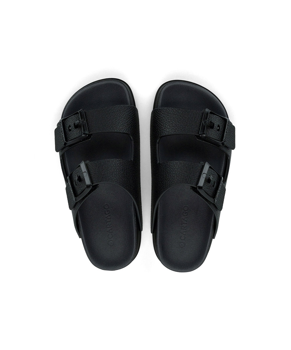 Chinelo Slide Infantil Cartago Milão Plus PRETO