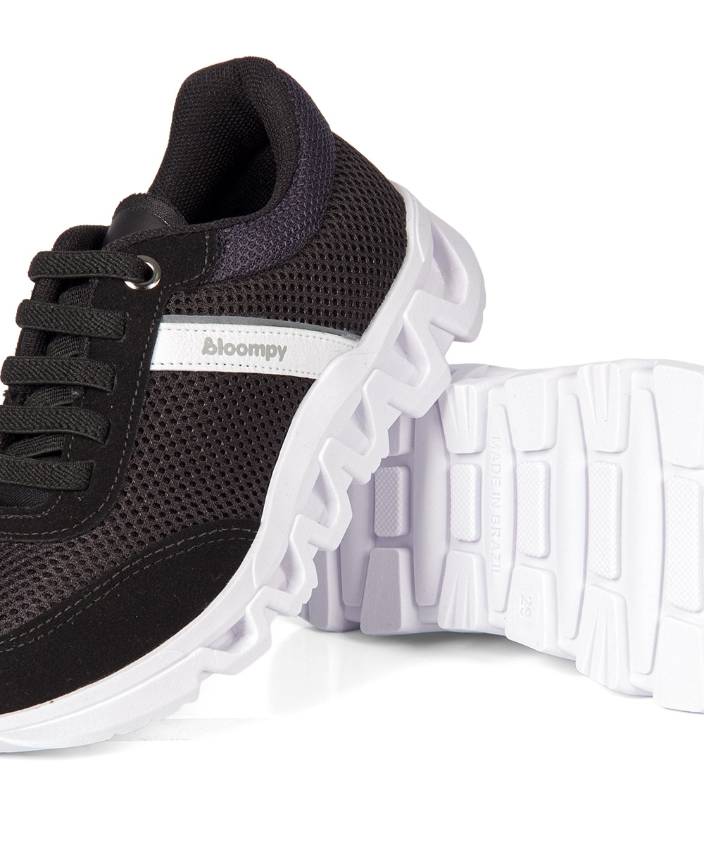Tênis Infantil Bloompy Casual PRETO