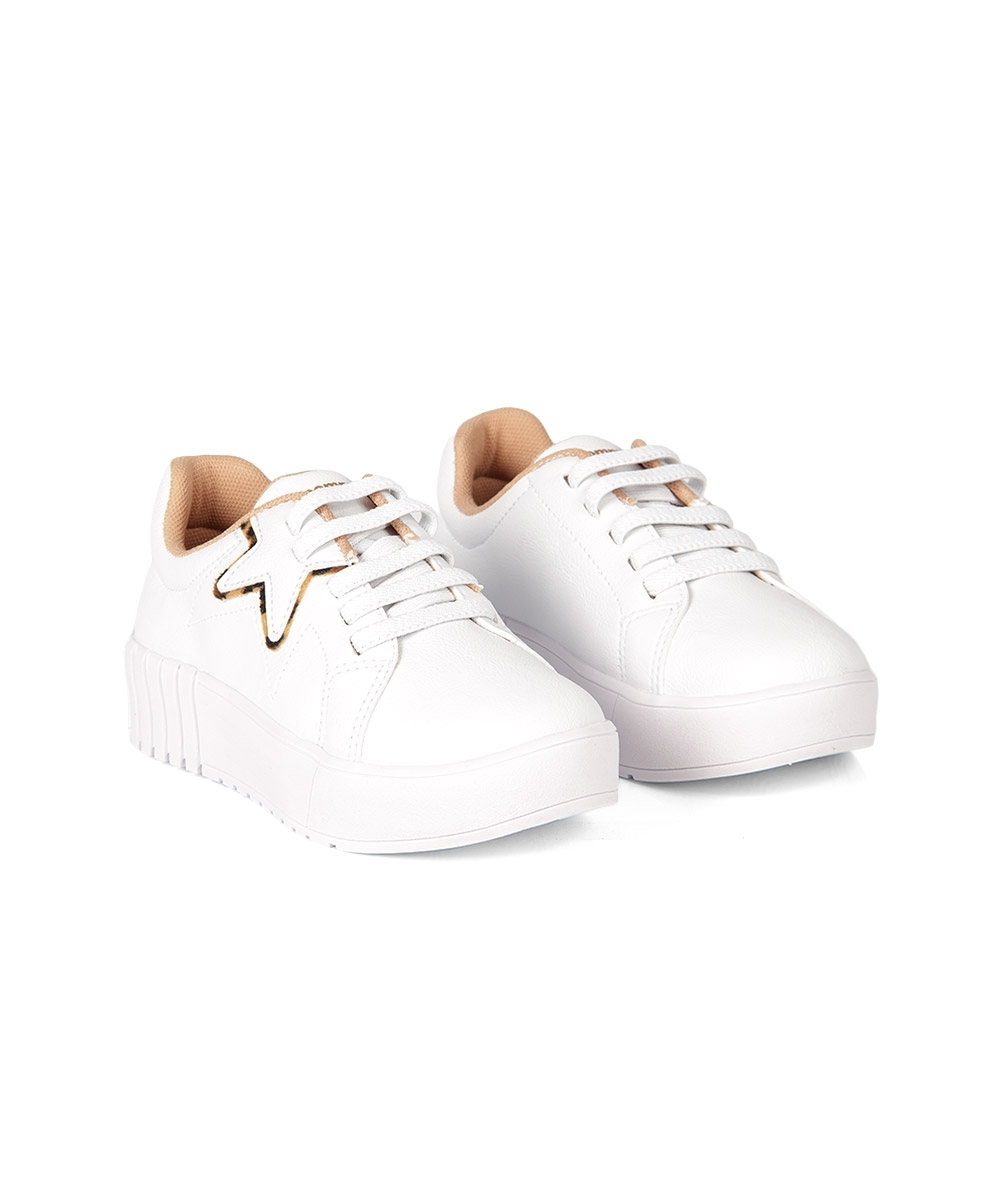 Tênis Infantil Bloompy Menina Casual BRANCO