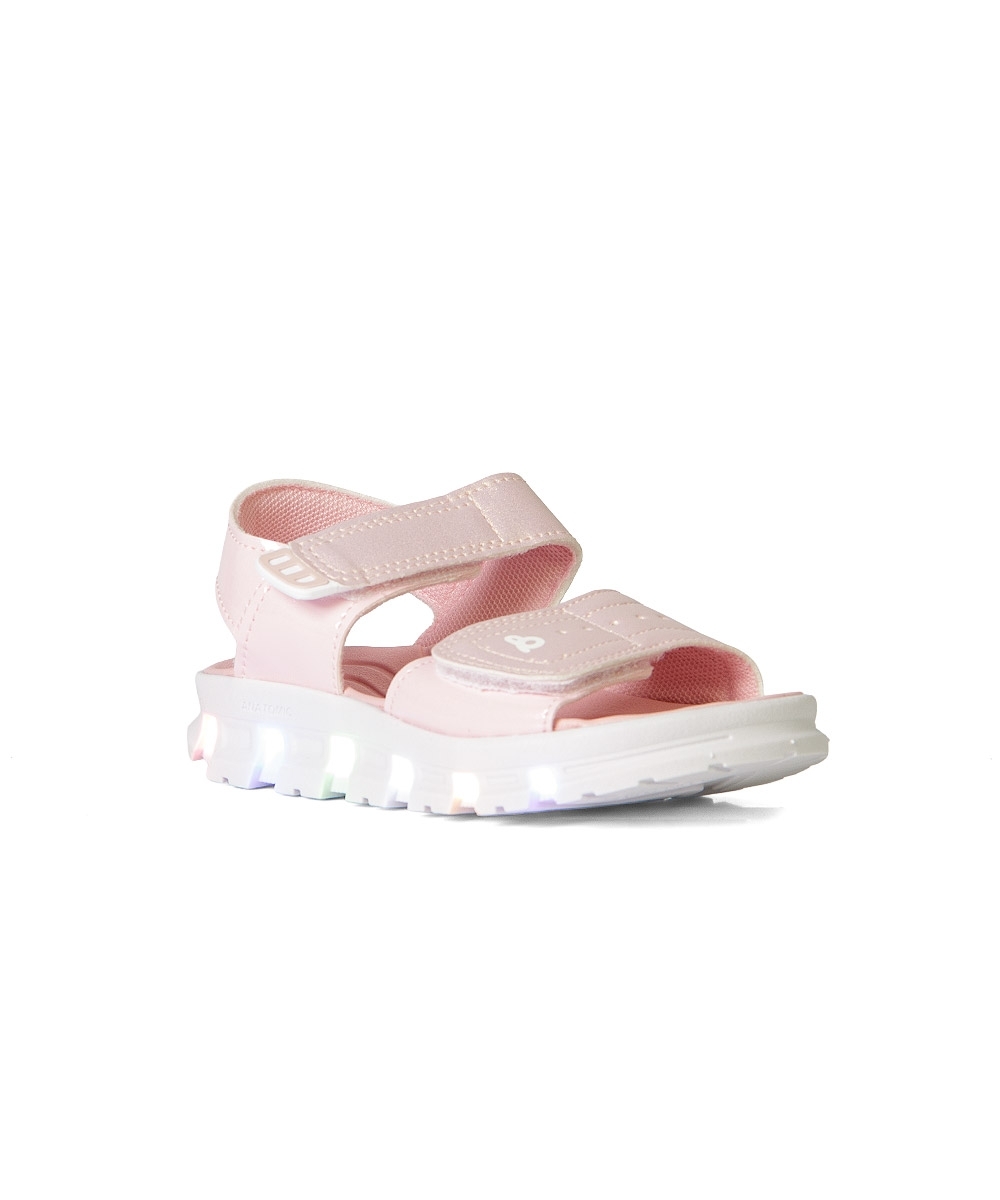 Sandália Papete Bloompy Led Kids ROSA