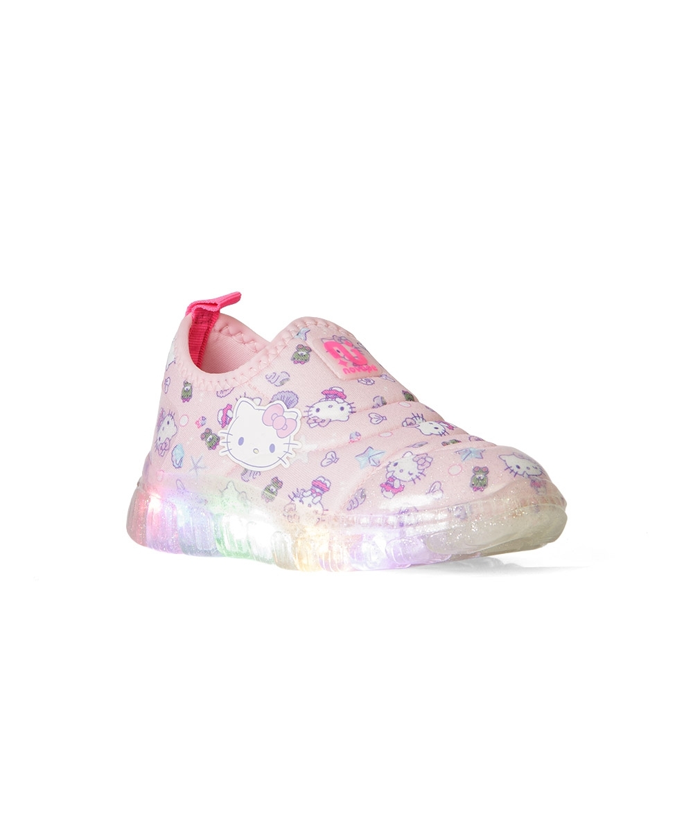 Tênis Infantil Novopé Hello Kitty Led 28/32 ROSA