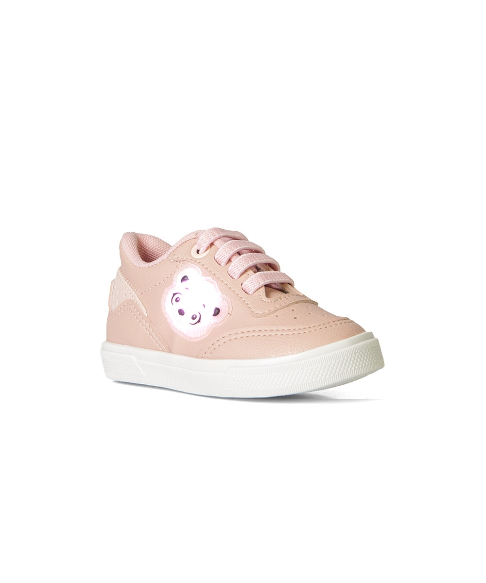 Tênis Infantil Bloompy Ursinho Led ROSA