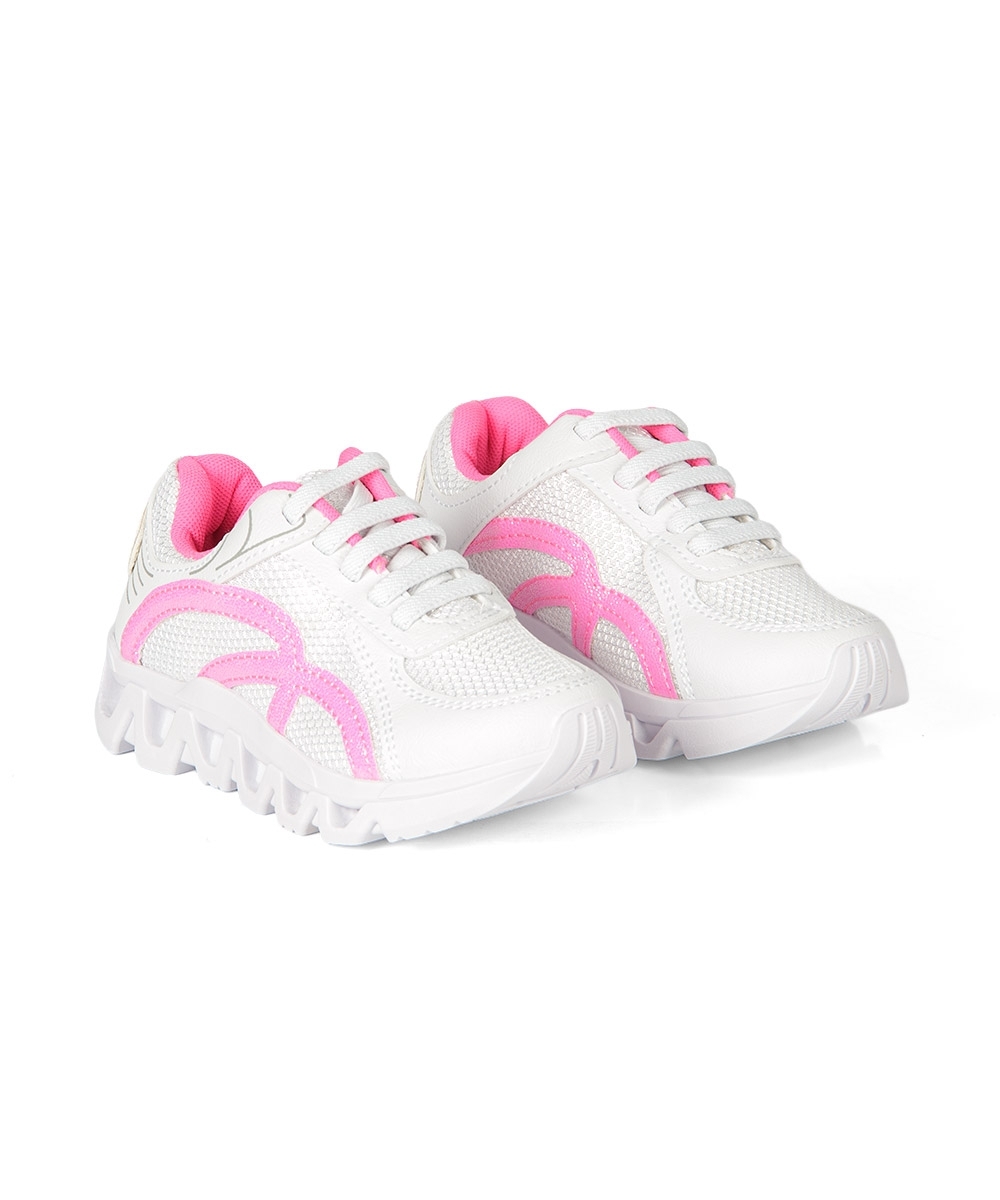 Tênis Infantil Bloompy Led BRANCO