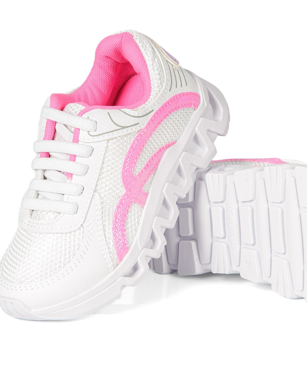 Tênis Infantil Bloompy Led BRANCO