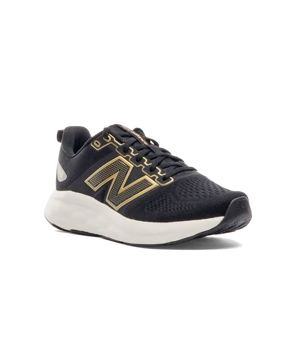 Tênis Feminino New Balance 460 V4 PRETO/OURO