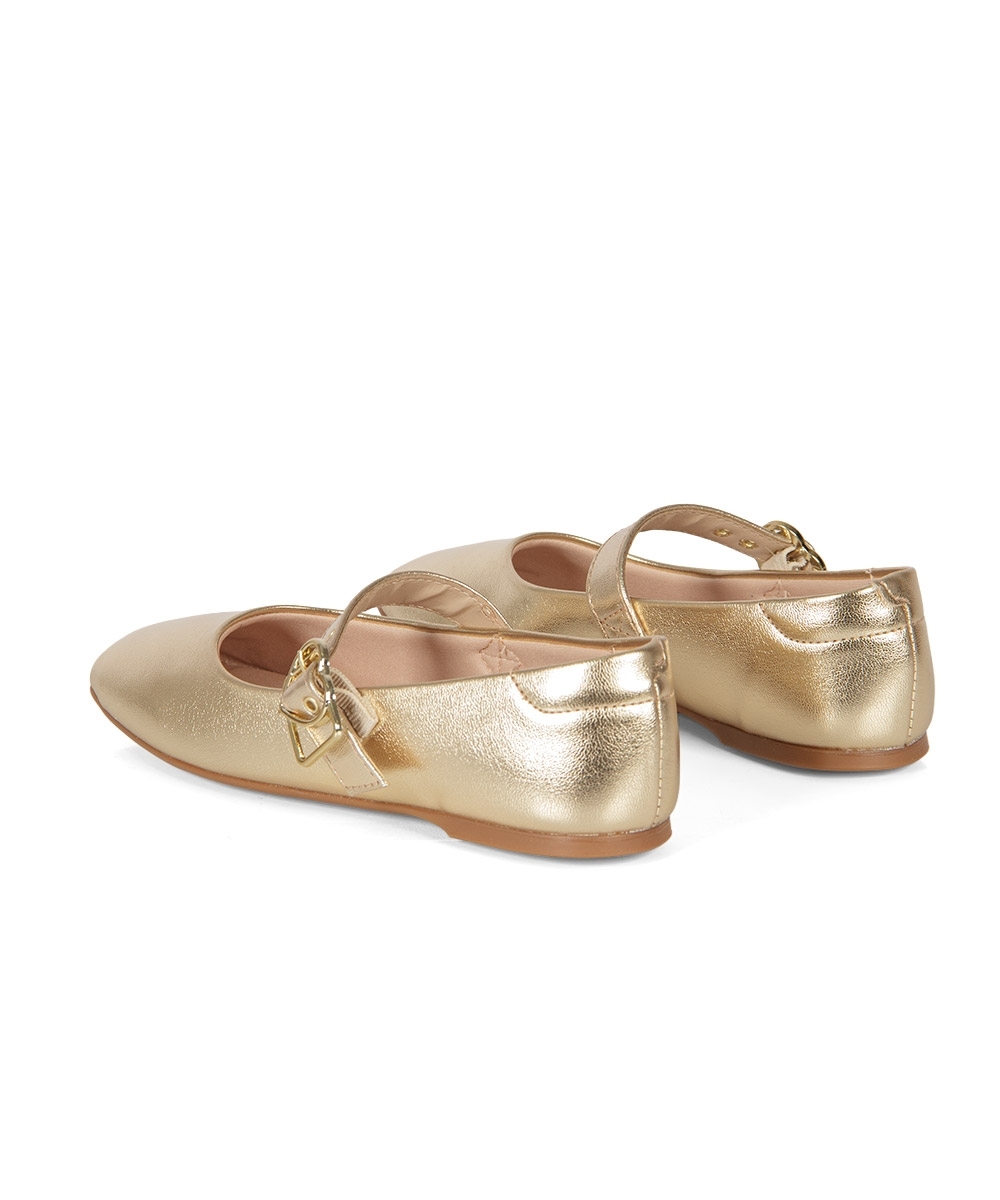 Sapatilha Infantil Molekinha Metalizada DOURADO