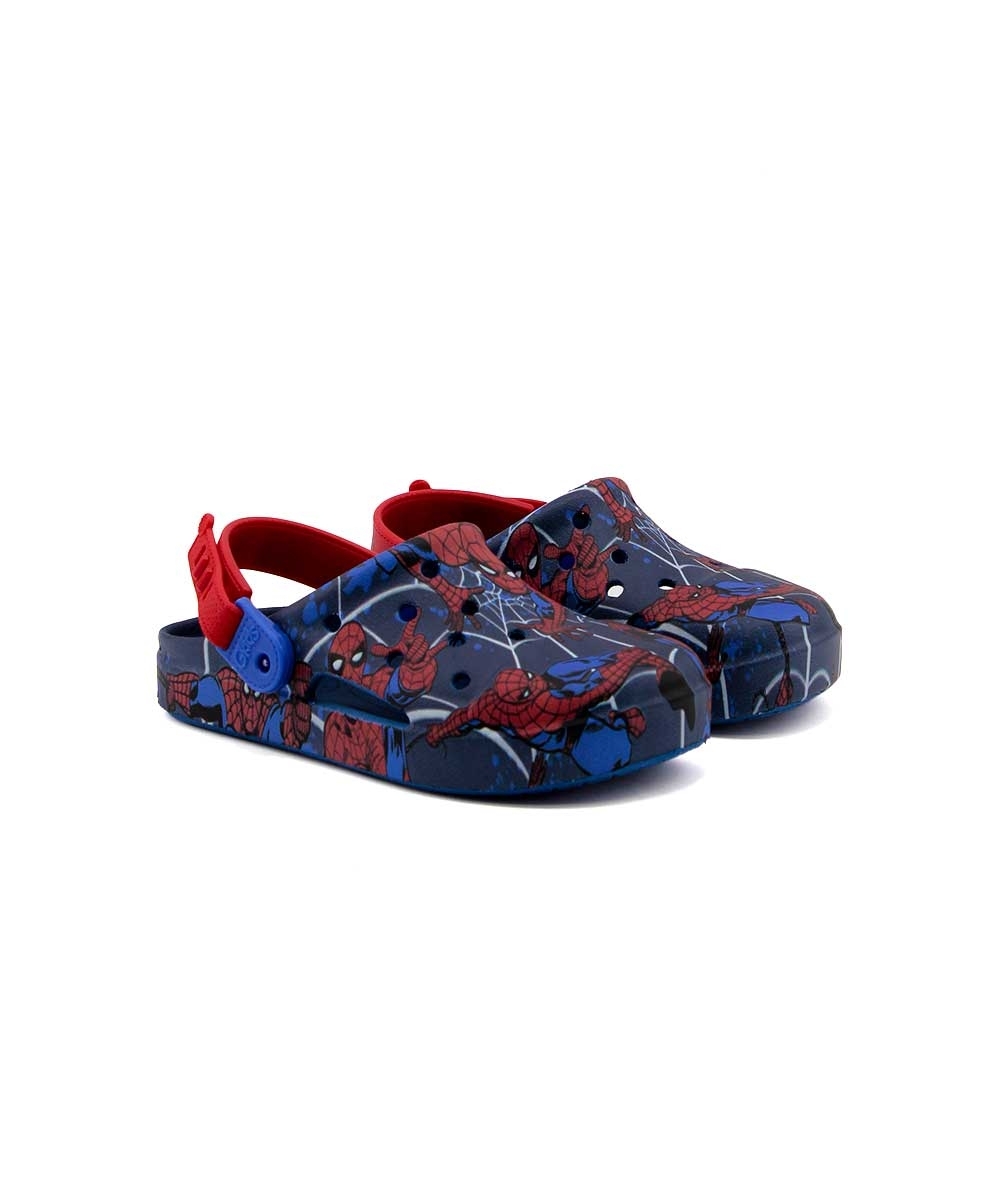 Babuche Infantil Grendene Homem Aranha 23146 Marinho