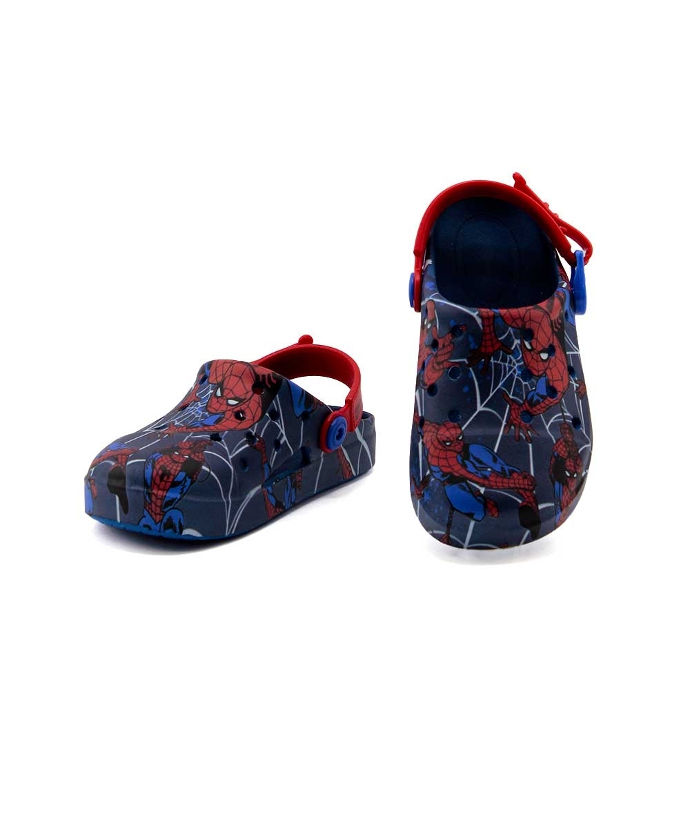 Babuche Infantil Grendene Homem Aranha 23146 Marinho