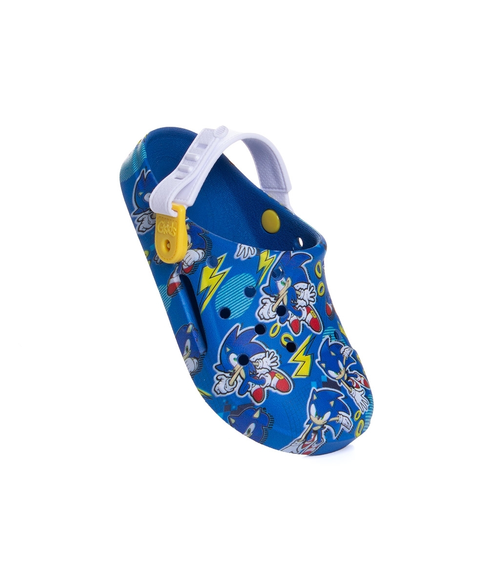 Babuche Infantil Grendene Sonic Fun Azul